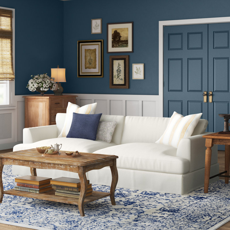 Clausen 93" Recessed Arms Sofa & Reviews Birch Lane